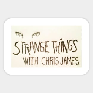 Strange Things Sticker